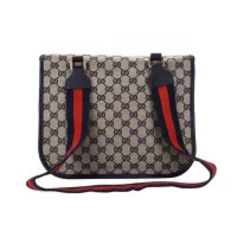 Gucci Messenger Canvas GG Bag Black